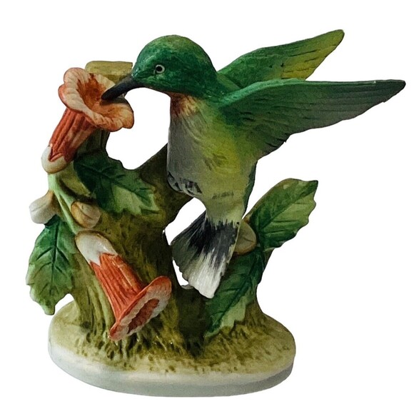 Lefton, Hand Painted, Hummingbird Figurine made in Japan - Picture 1 of 6